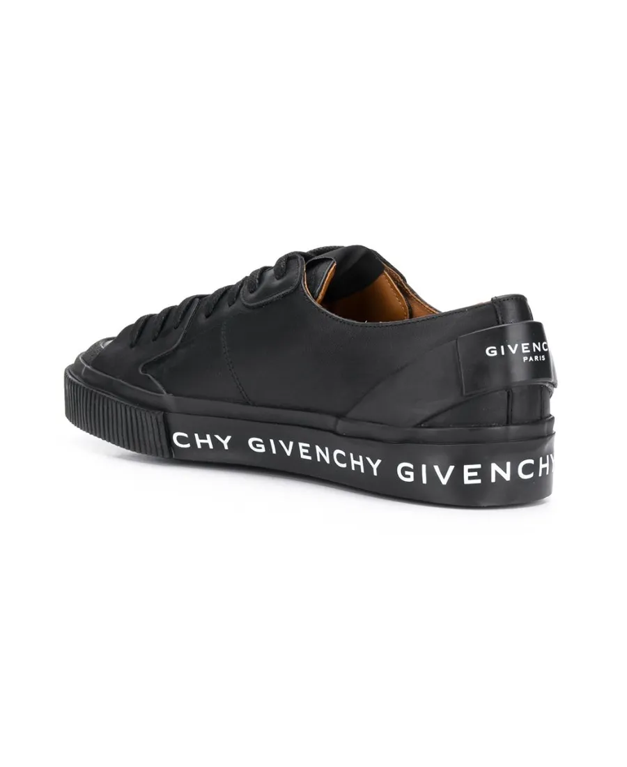 Logo Print Low Top Sneakers