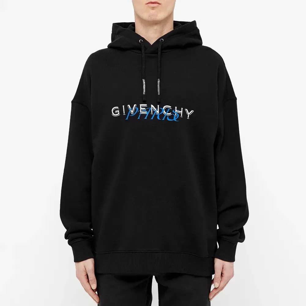 Logo-Print Cotton Hoodie