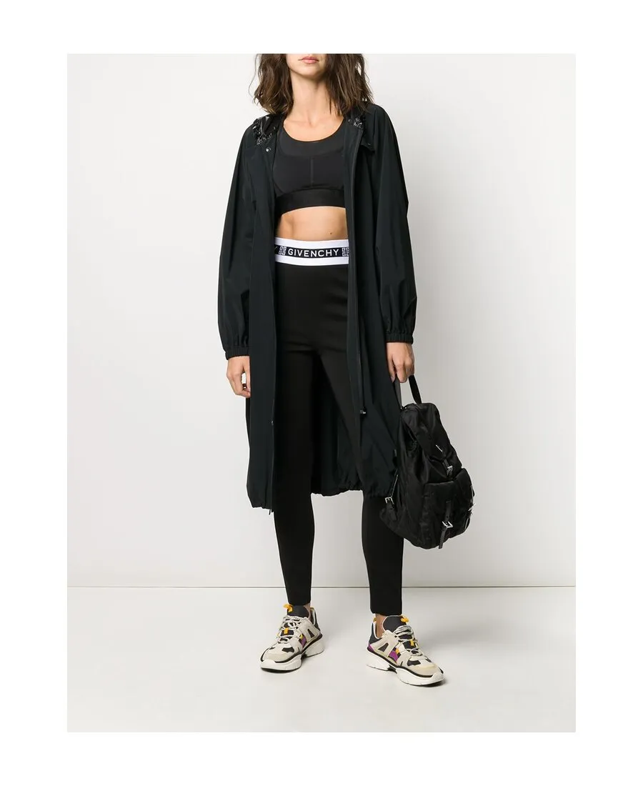 Hooded Belted Raincoat