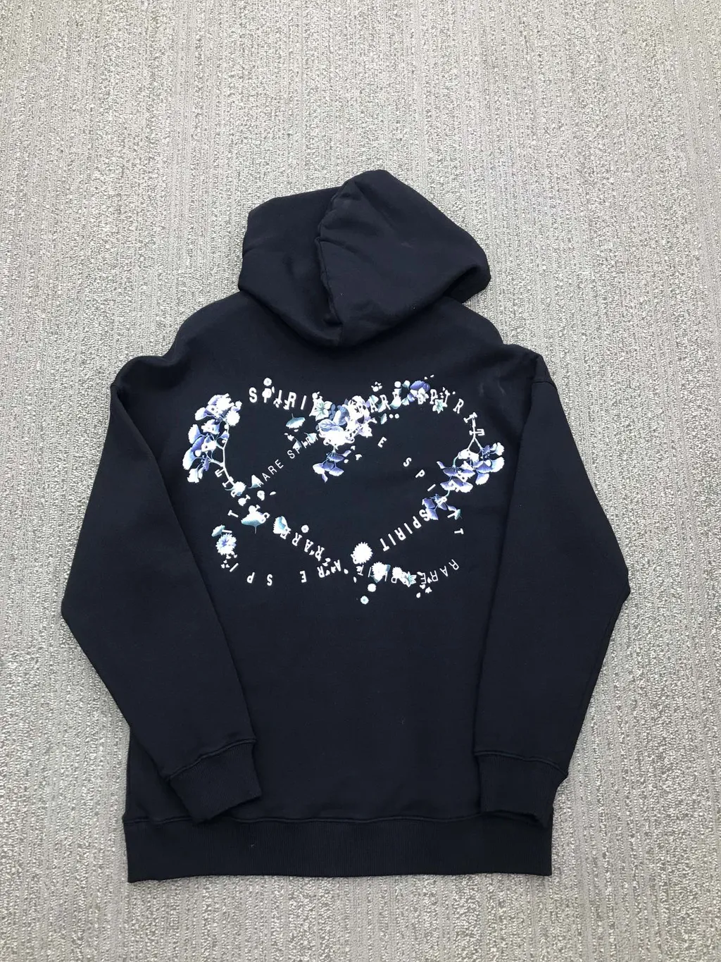 Printed Hooded Sweater