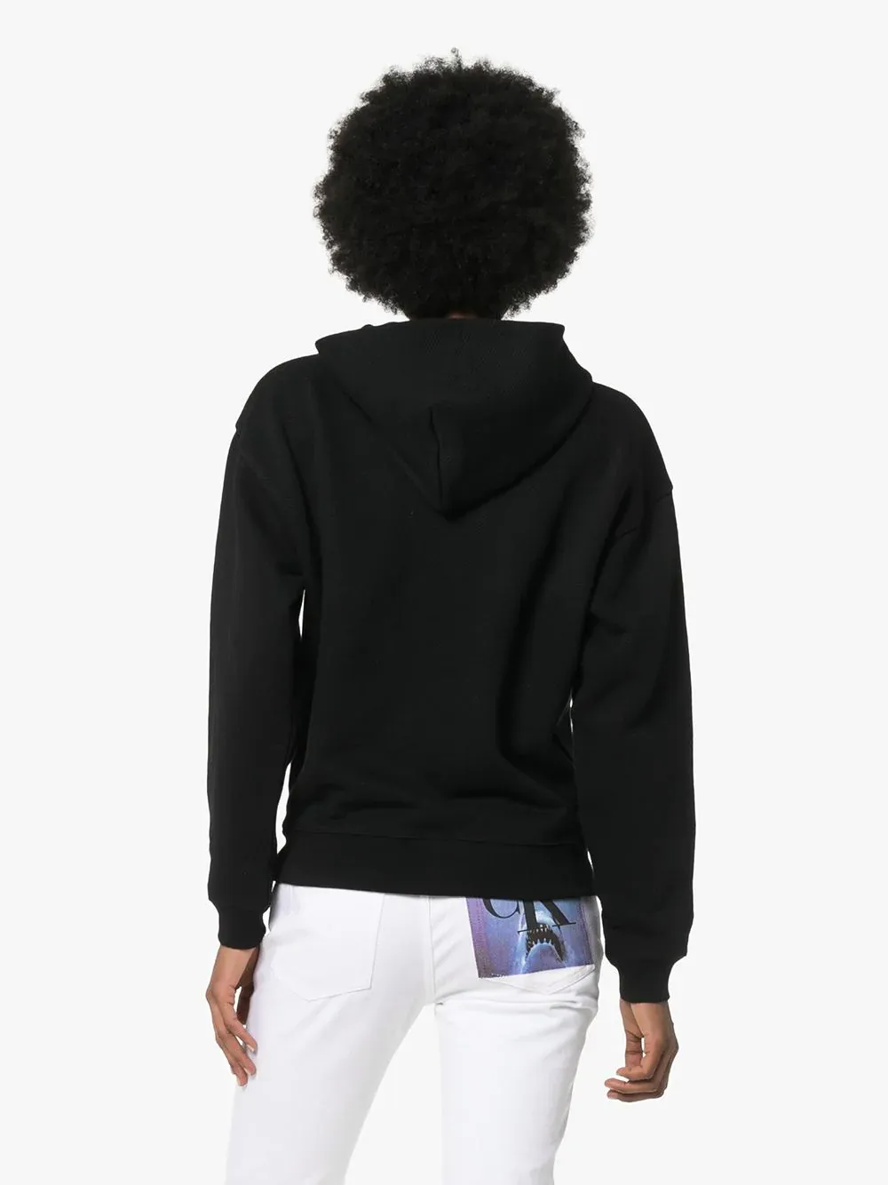 Logo Printed Hooded Sweater