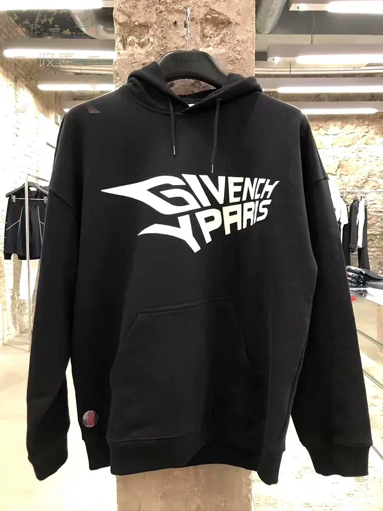 Logo Printed Hooded Sweater