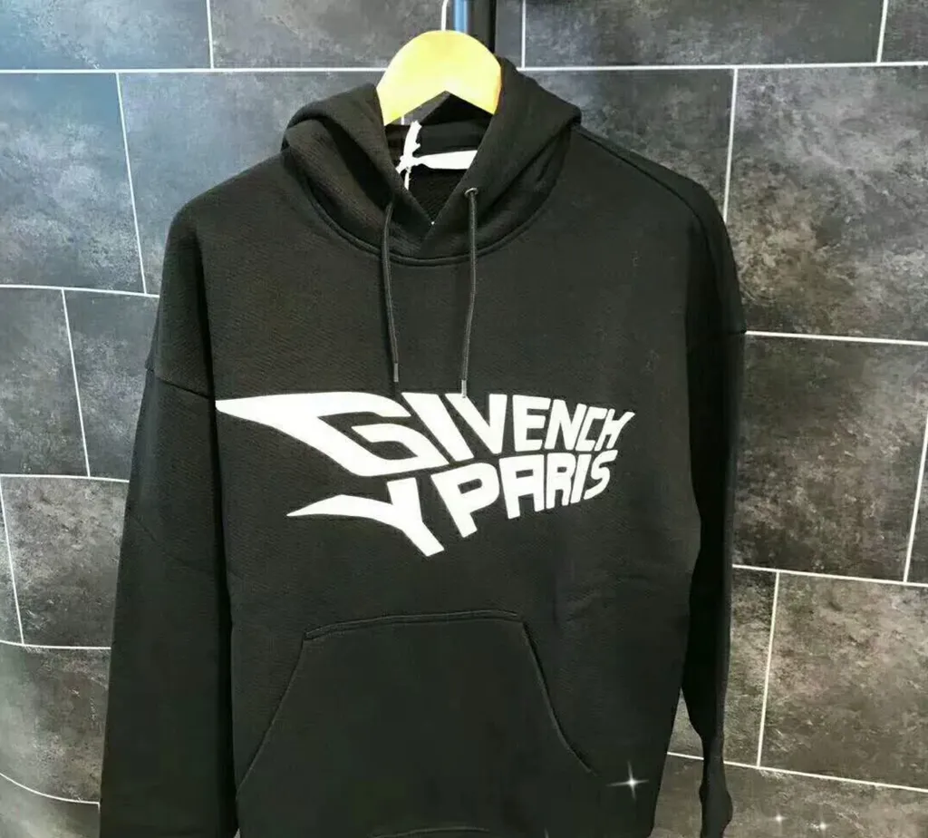 Logo Printed Hooded Sweater