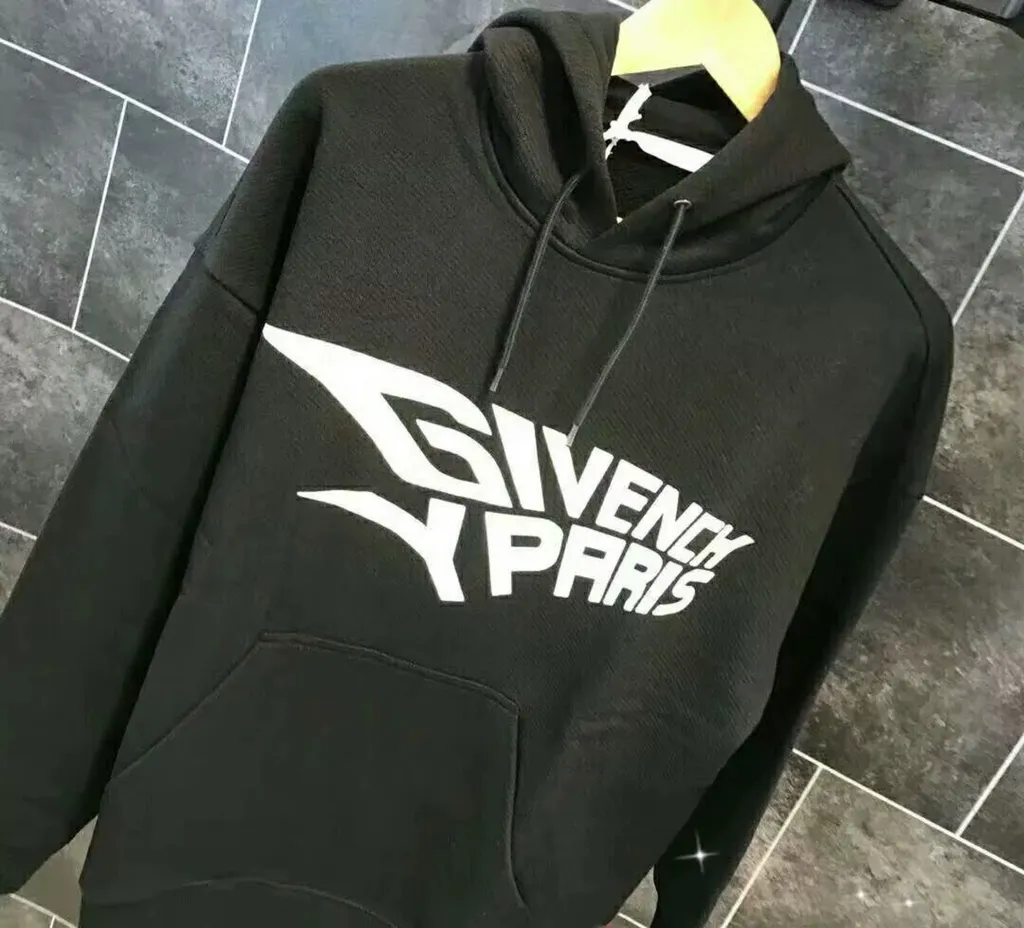 Logo Printed Hooded Sweater