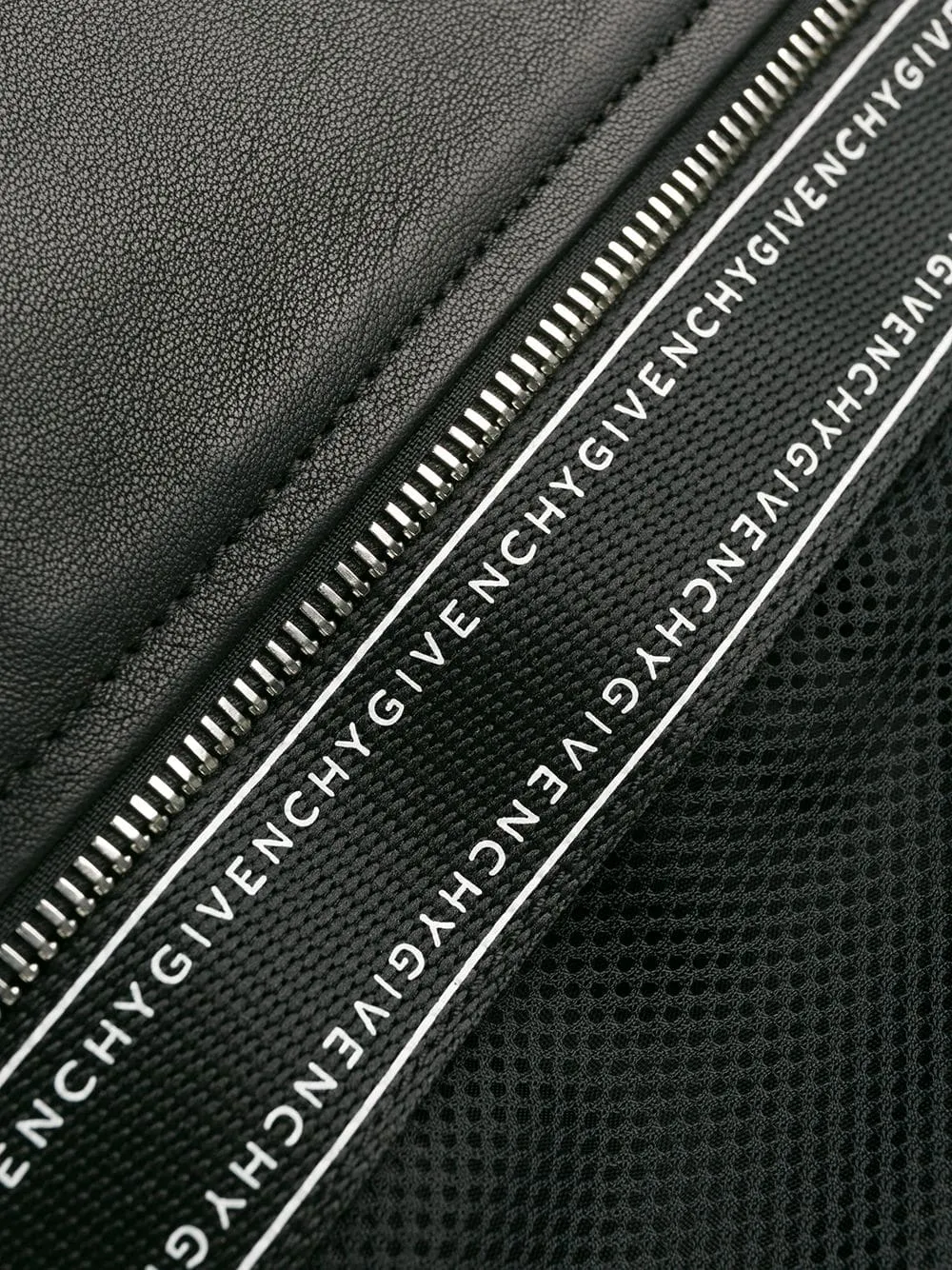 Zippered Leather Jacket