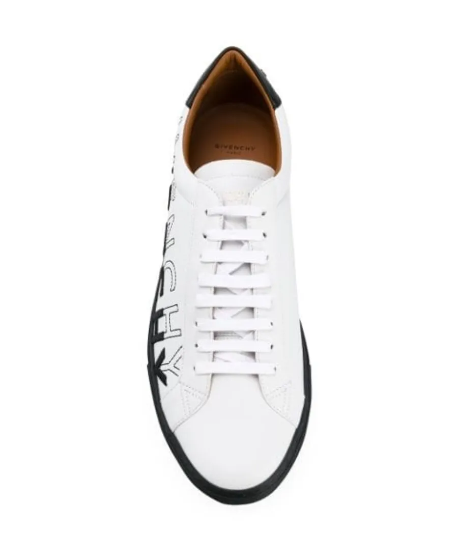 Embroidered Logo Sneakers