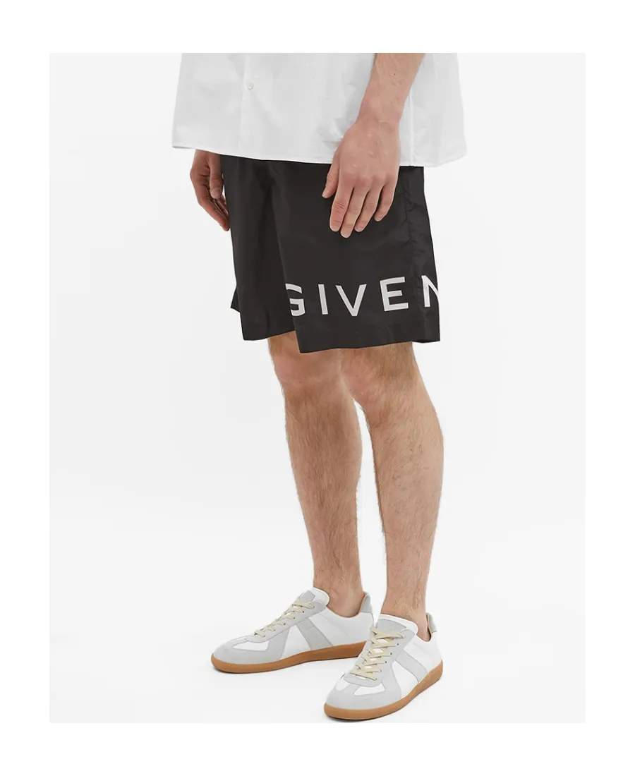 Logo Printed Swim Shorts