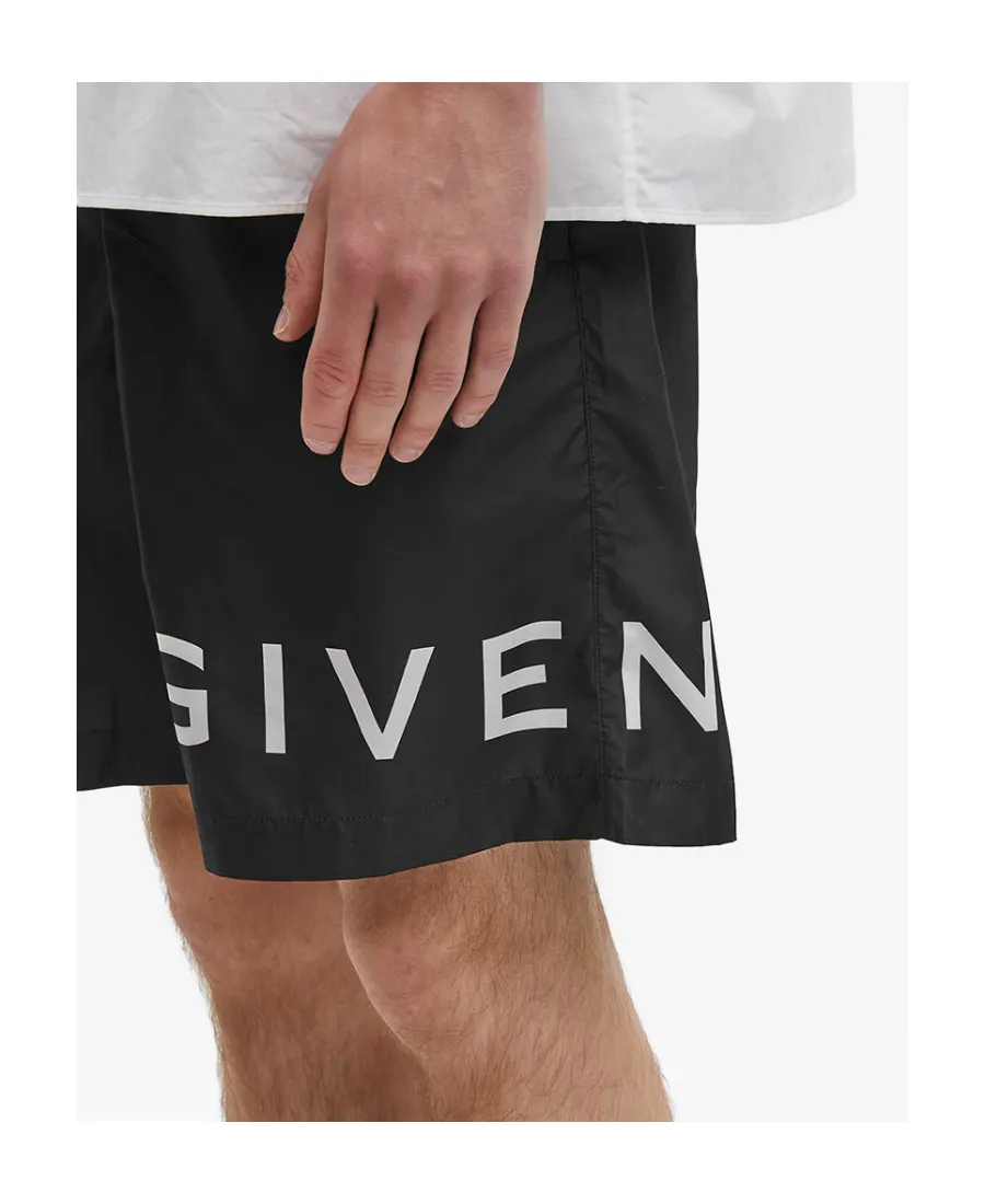 Logo Printed Swim Shorts