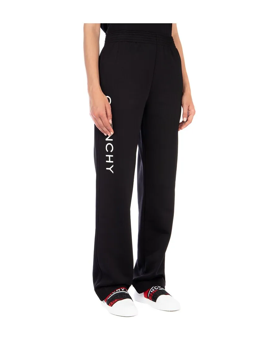 High Waisted Logo Trousers