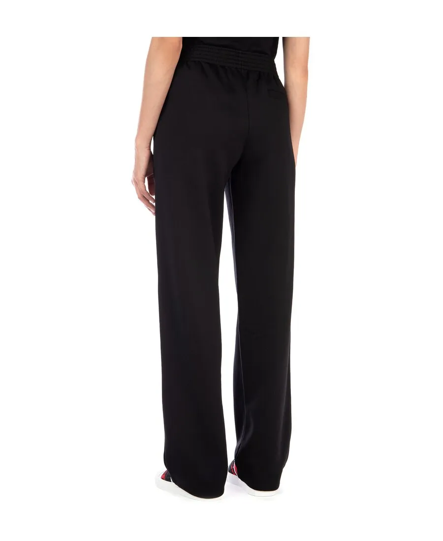 High Waisted Logo Trousers