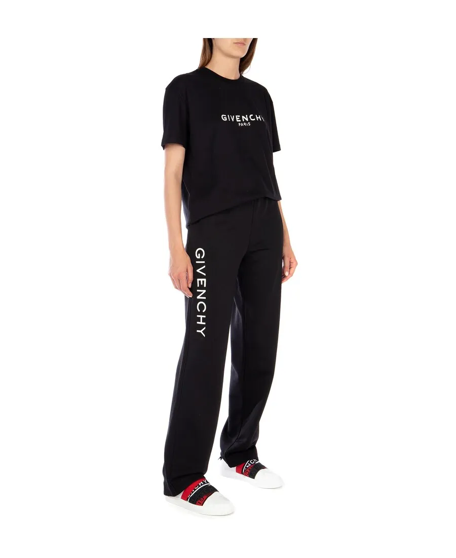 High Waisted Logo Trousers