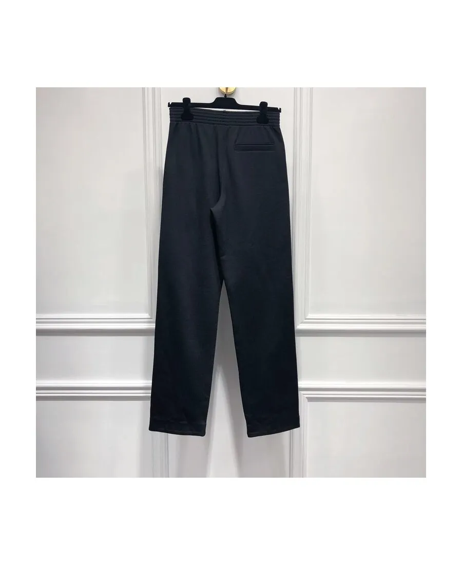 High Waisted Logo Trousers