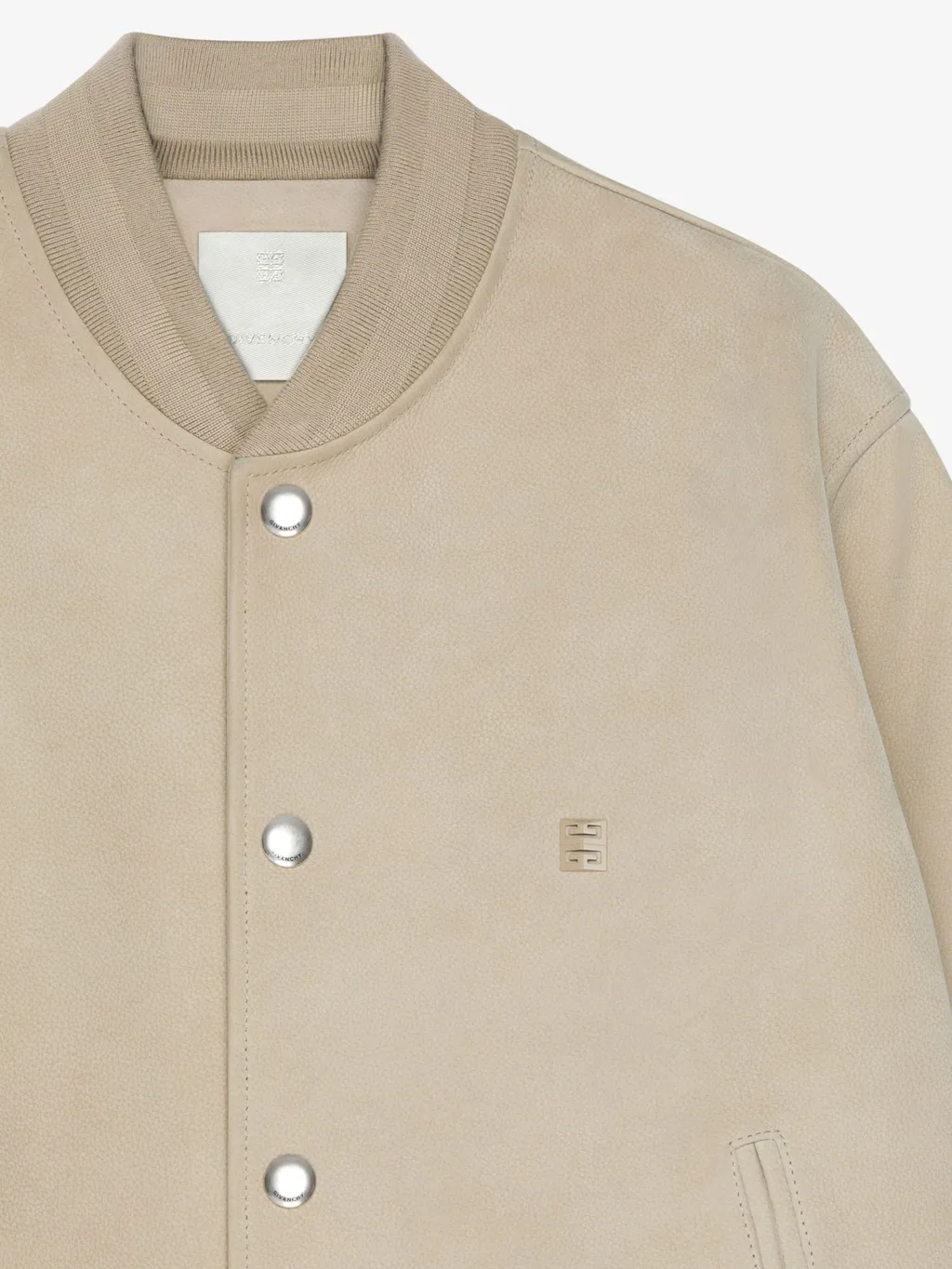 Leather Bomber Jacket