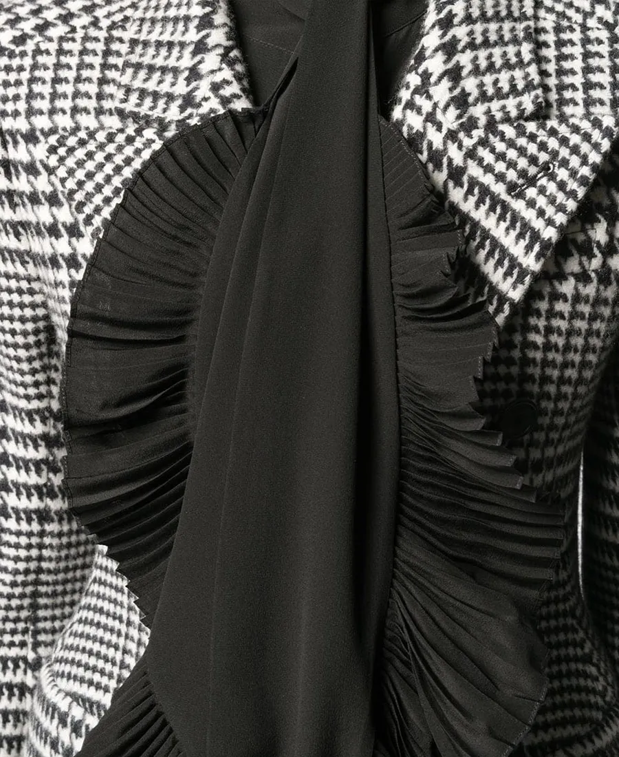 Silk Ruffled Shirt