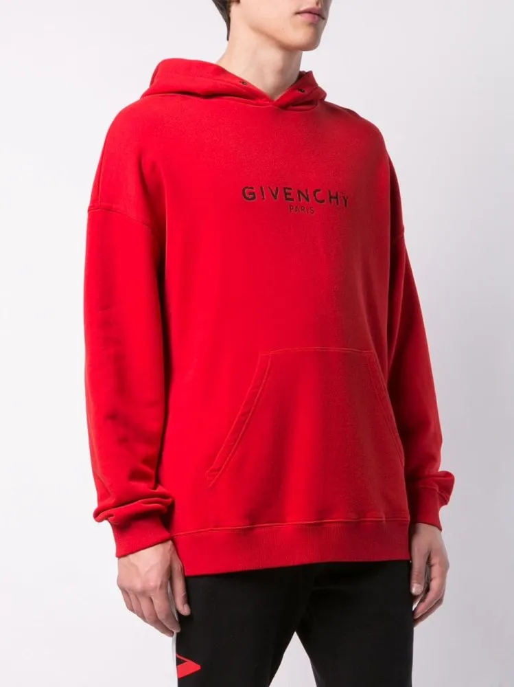 Paris Logo Vintage Hoodie