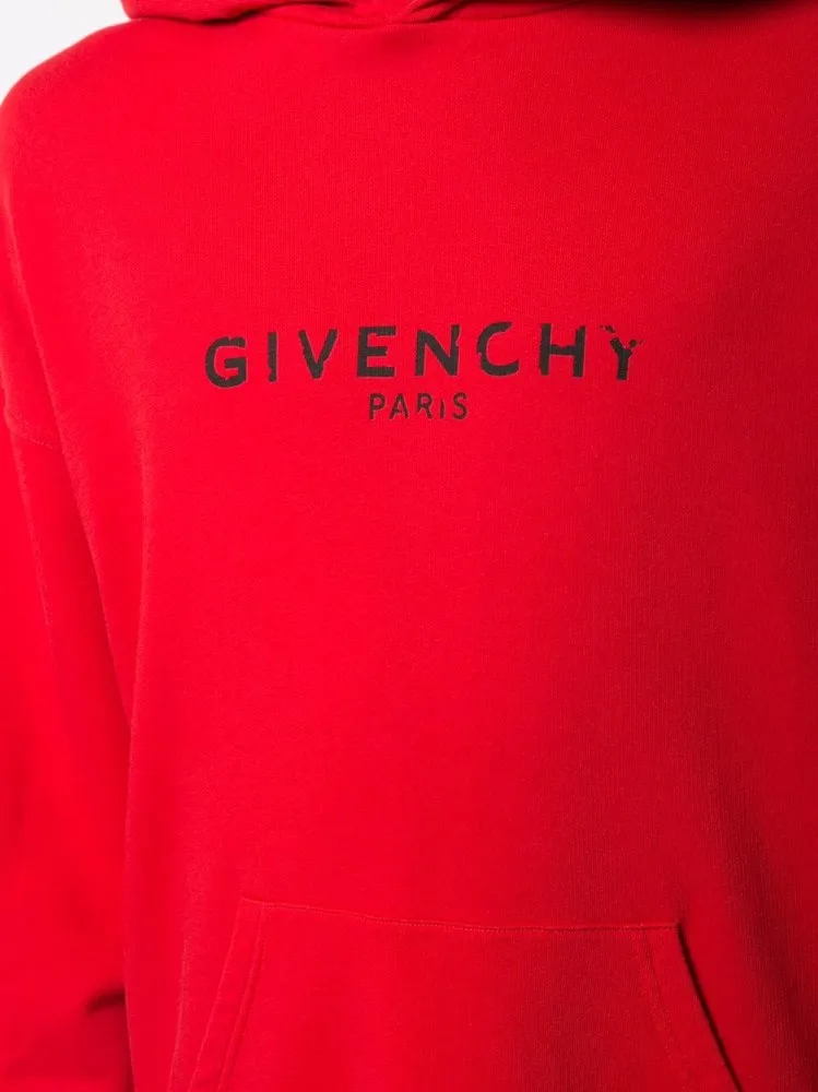 Paris Logo Vintage Hoodie