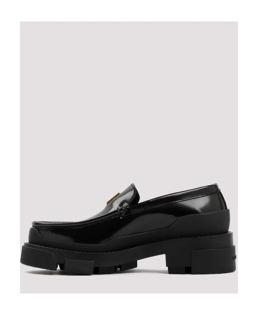 Terra Logo Plaque Slip-On Loafers