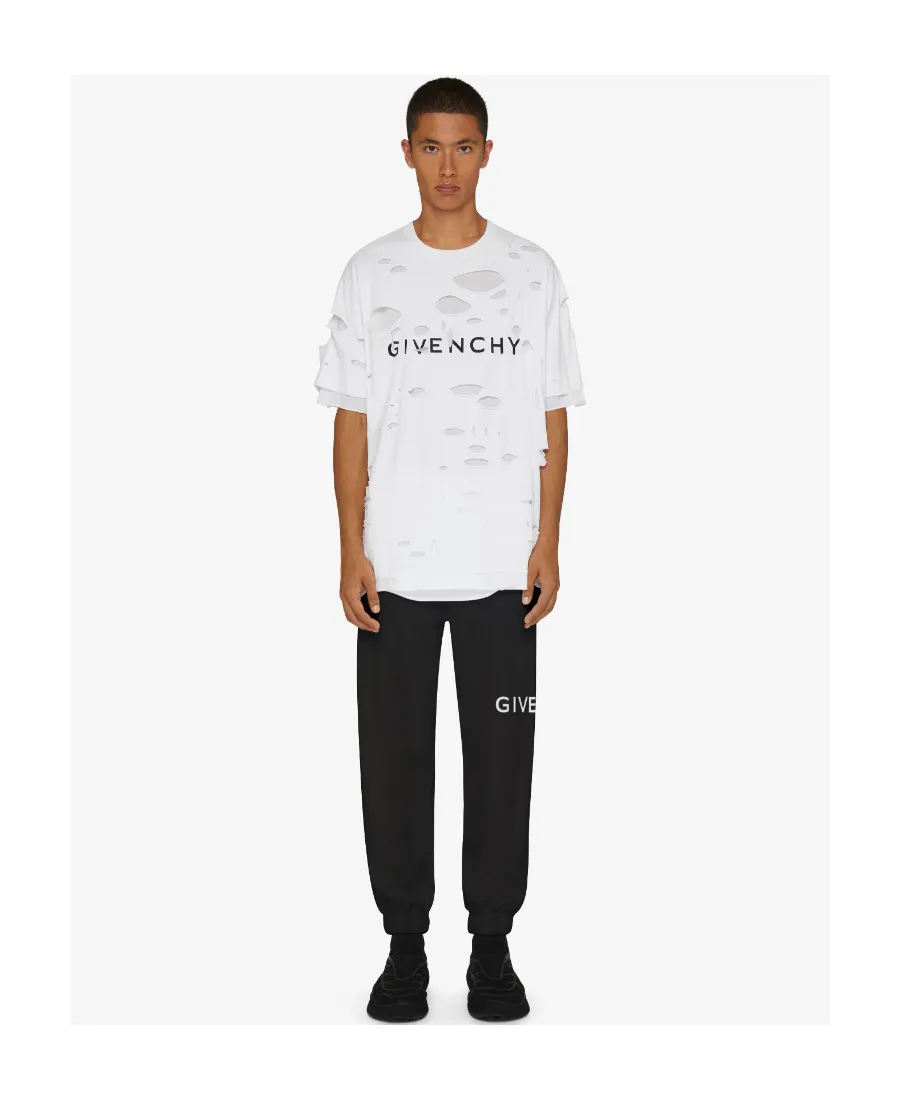 Logo Printed Rear-Welt Pocketed Track Pants