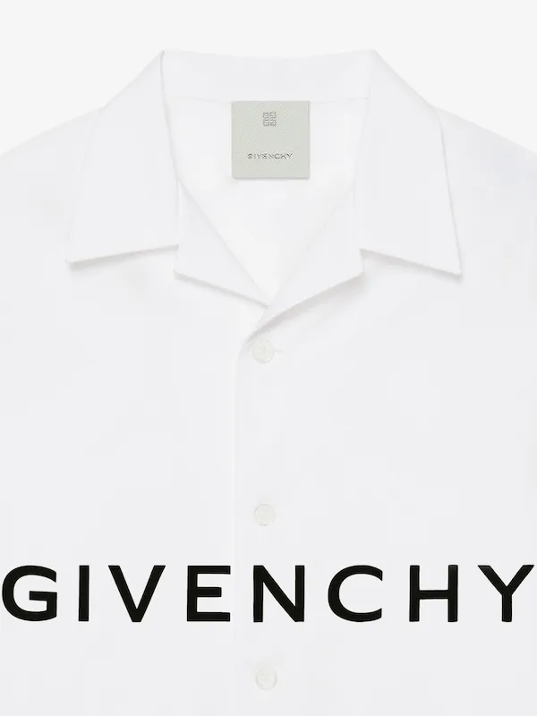 Logo Printed Short-Sleeved Shirt