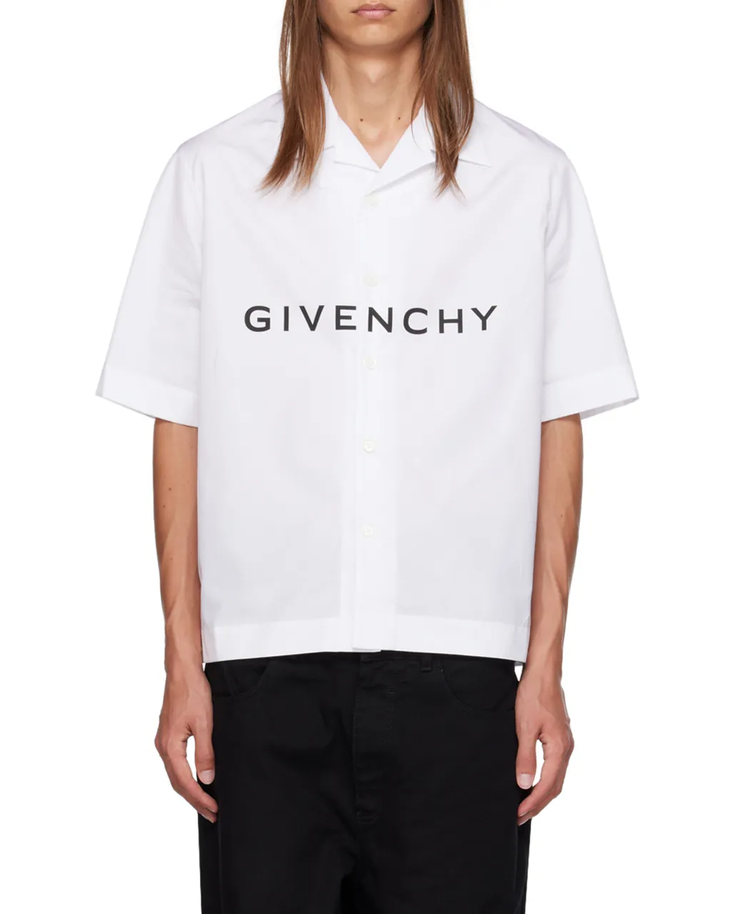 Logo Printed Short-Sleeved Shirt