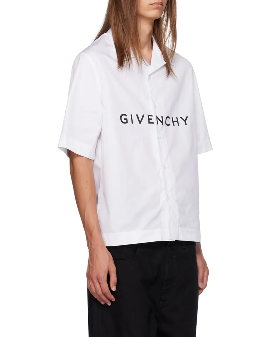 Logo Printed Short-Sleeved Shirt