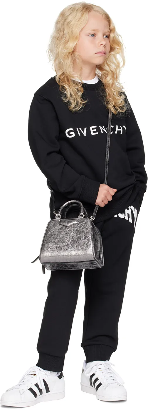 Logo Printed Fleece Sweatshirt