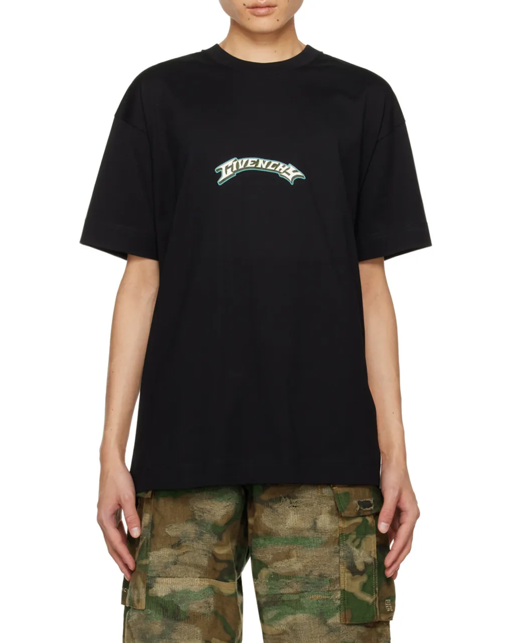 Dragon Printed Crewneck T-Shirt