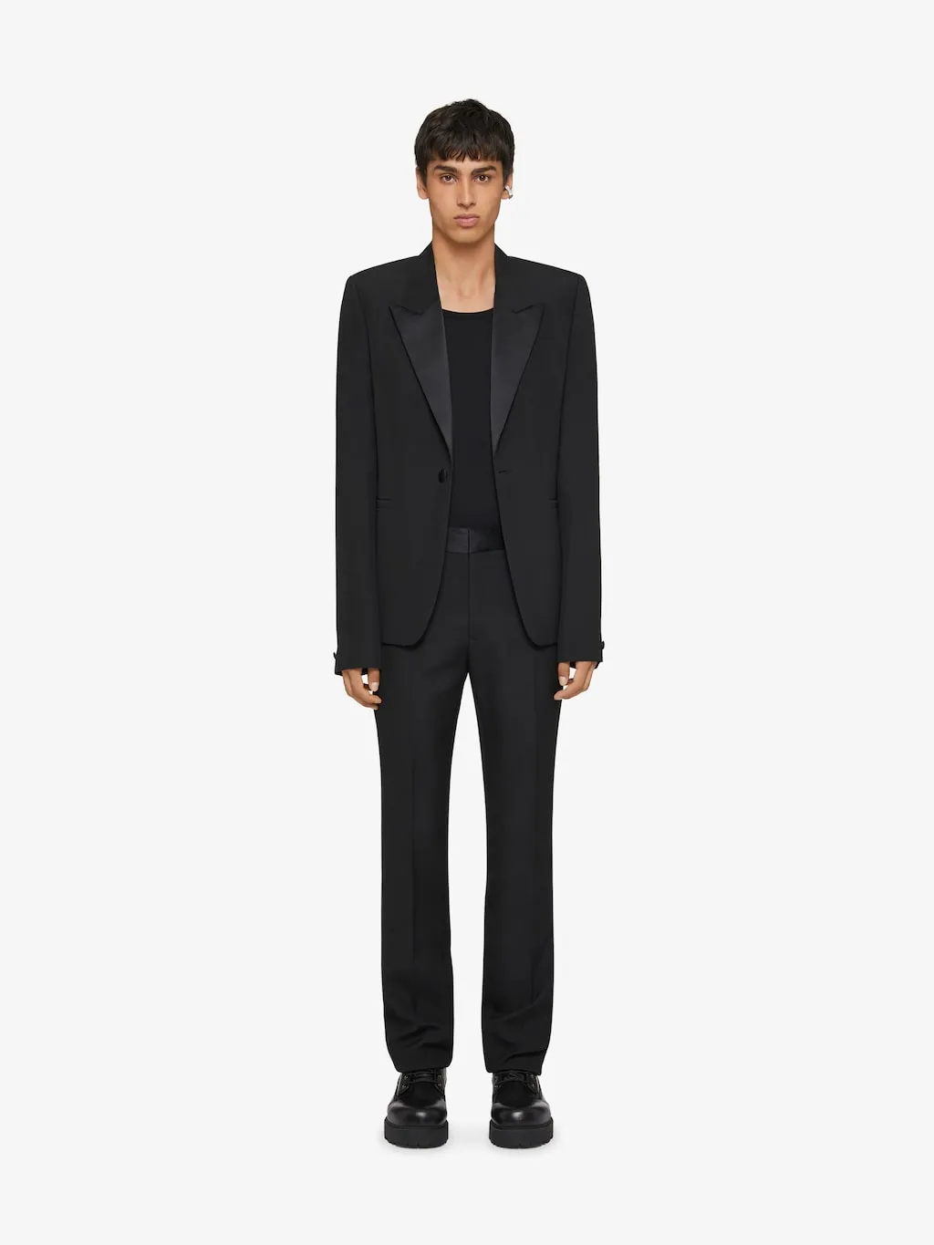 Single-Breasted Slim-Fit Jacket