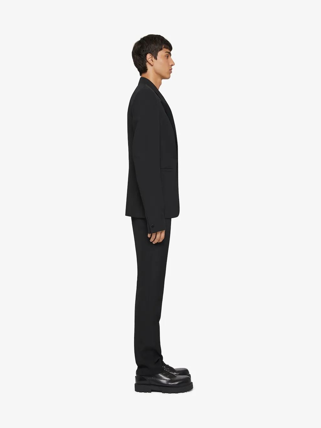 Single-Breasted Slim-Fit Jacket
