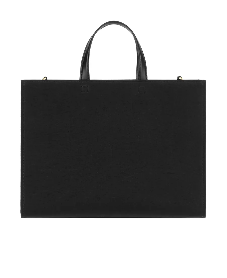 Logo Printed Top Handle Bag