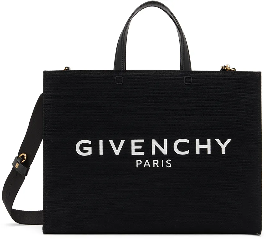 Logo Printed Top Handle Bag