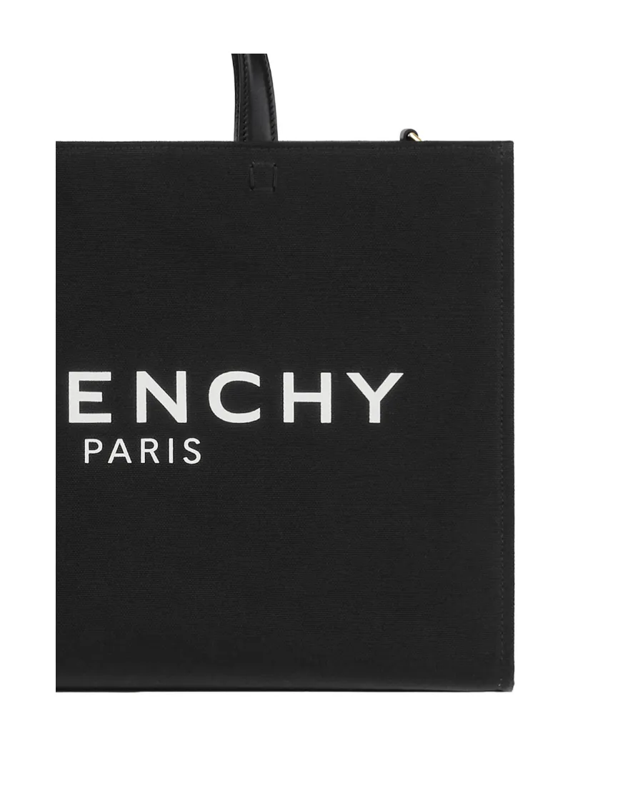 Logo Printed Top Handle Bag