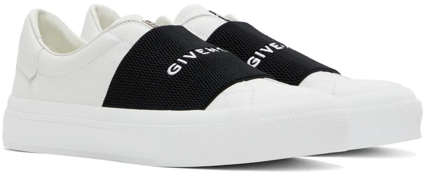 City Sport Logo Embroidered Sneakers