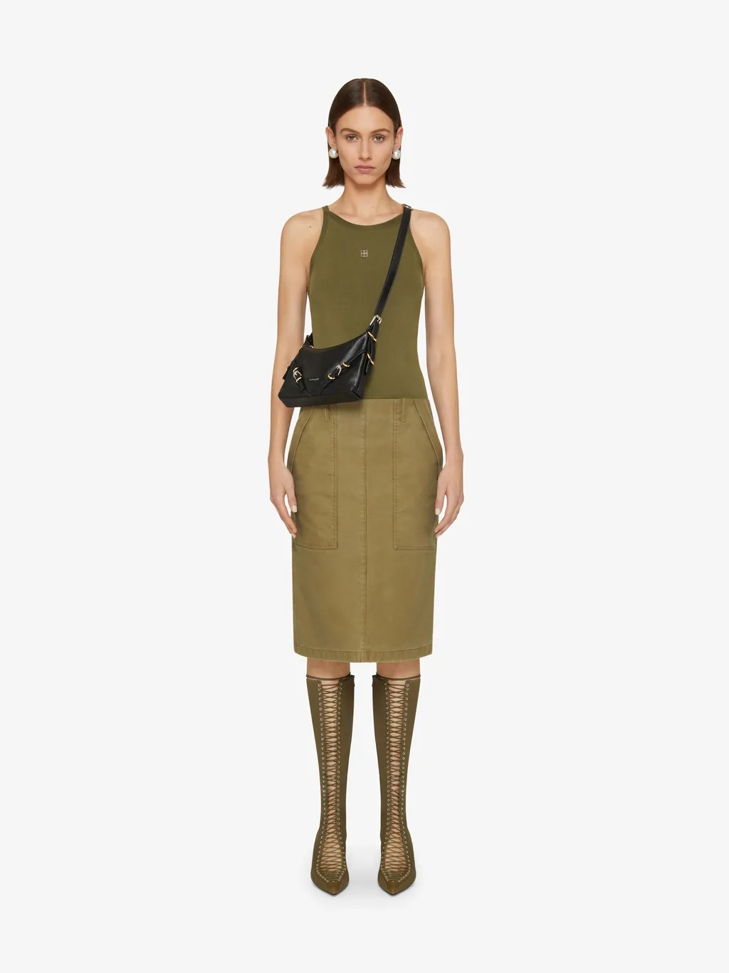 Voyou Zipped Mini Crossbody Bag