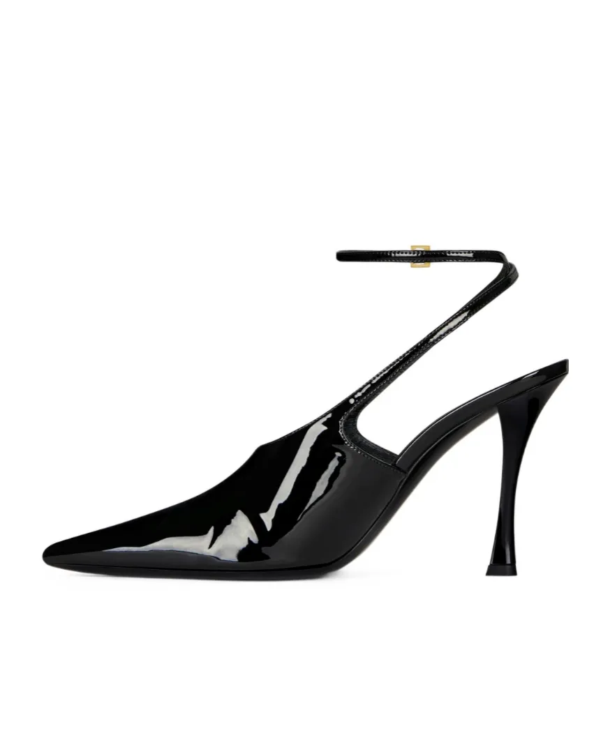 Slingback Pointed-Toe Pumps
