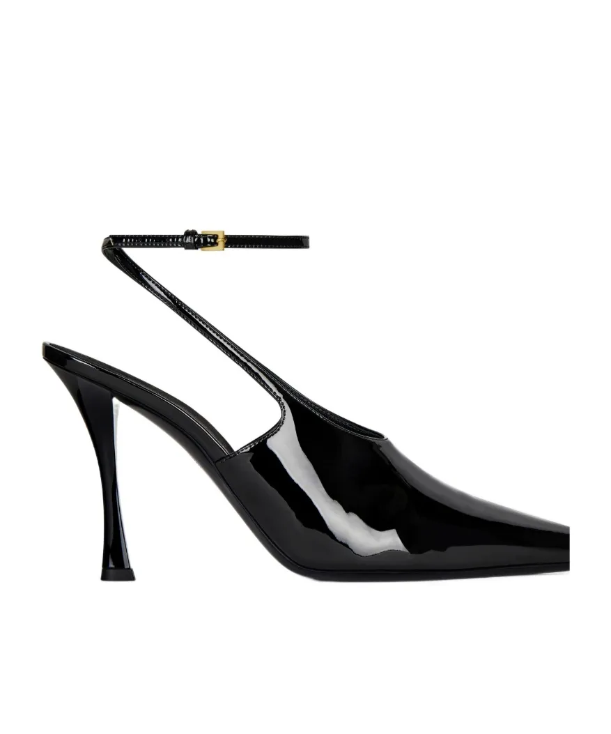 Slingback Pointed-Toe Pumps