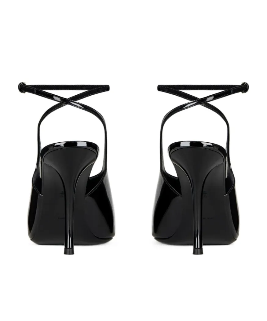 Slingback Pointed-Toe Pumps