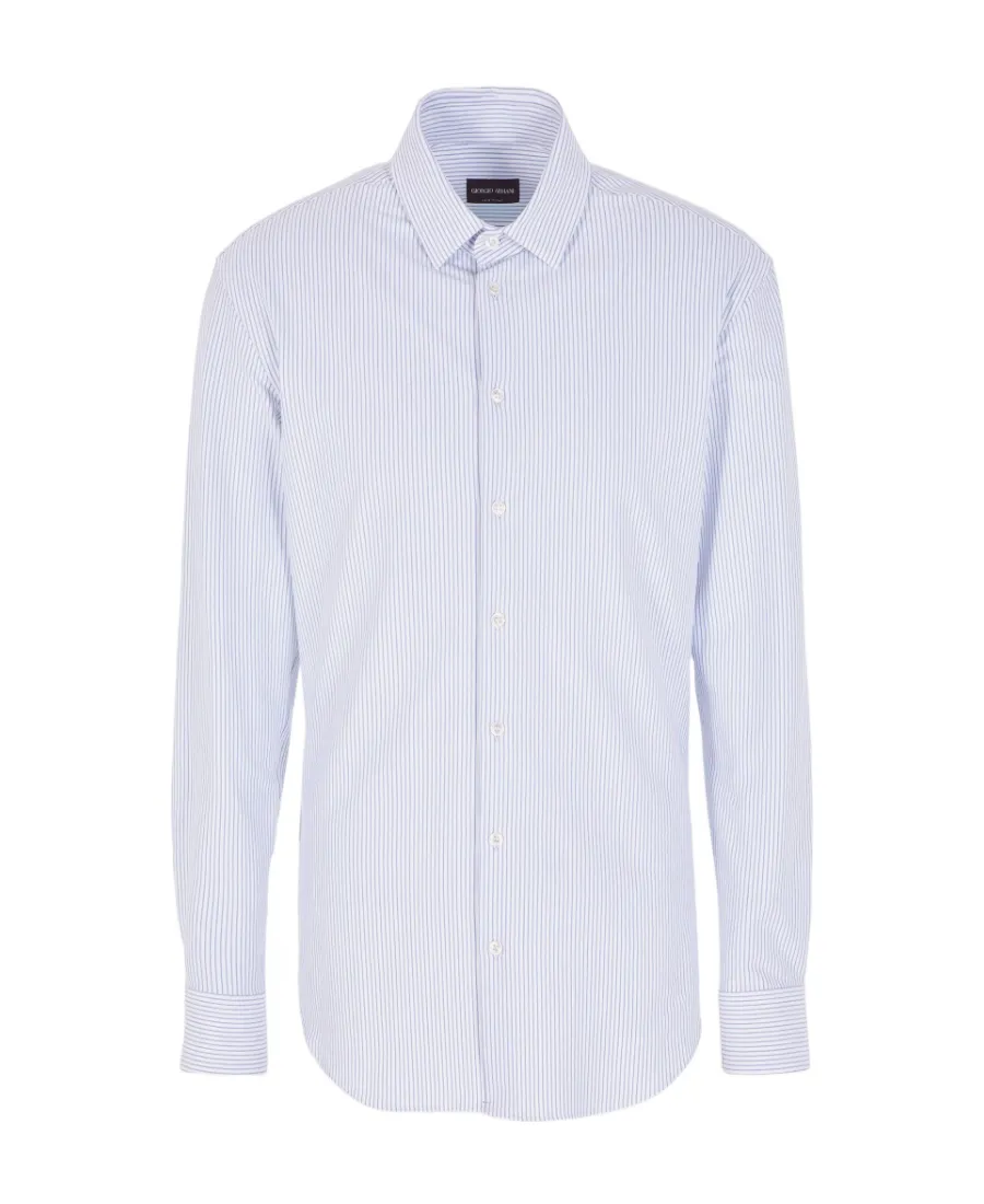 Striped Long-Sleeved Shirt