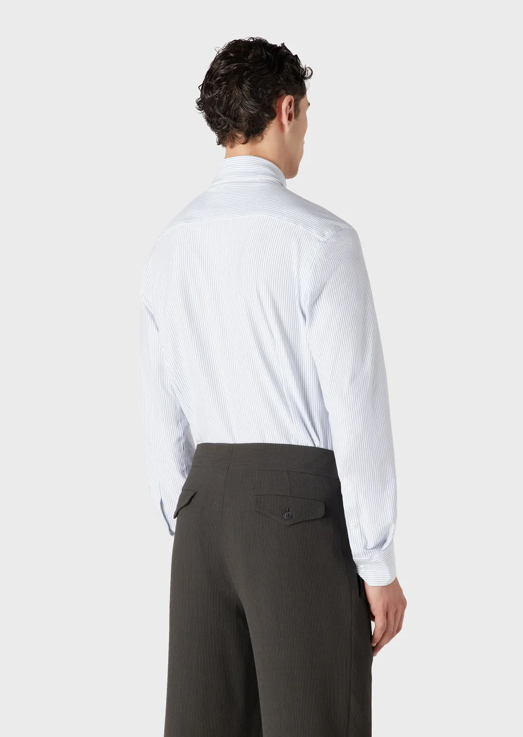 Striped Long-Sleeved Shirt