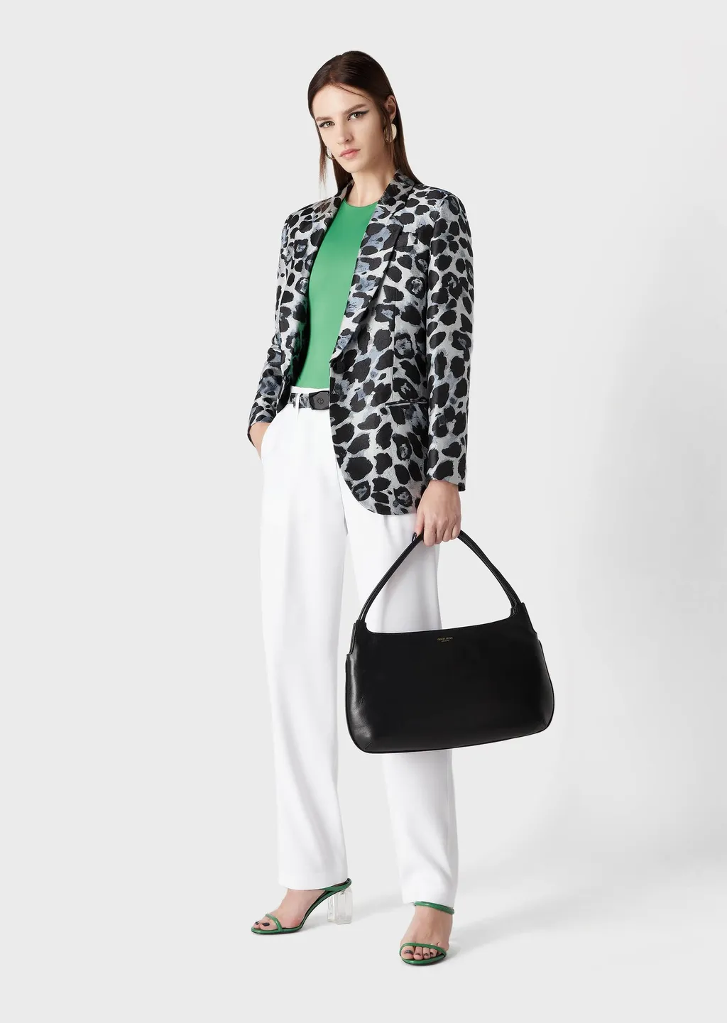 Lapel Long-Sleeved Suit Jacket