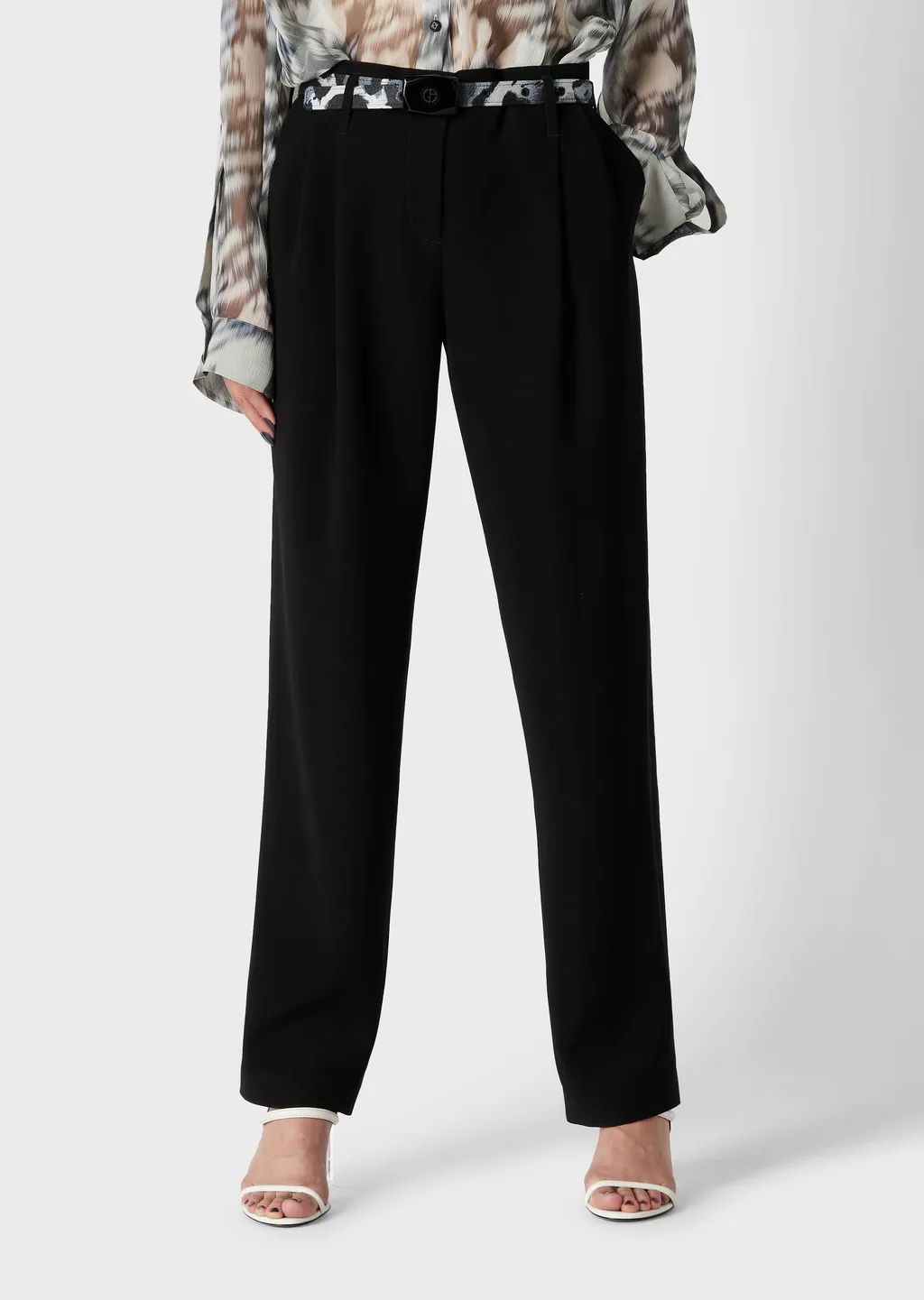 Belt Ring Casual Pants