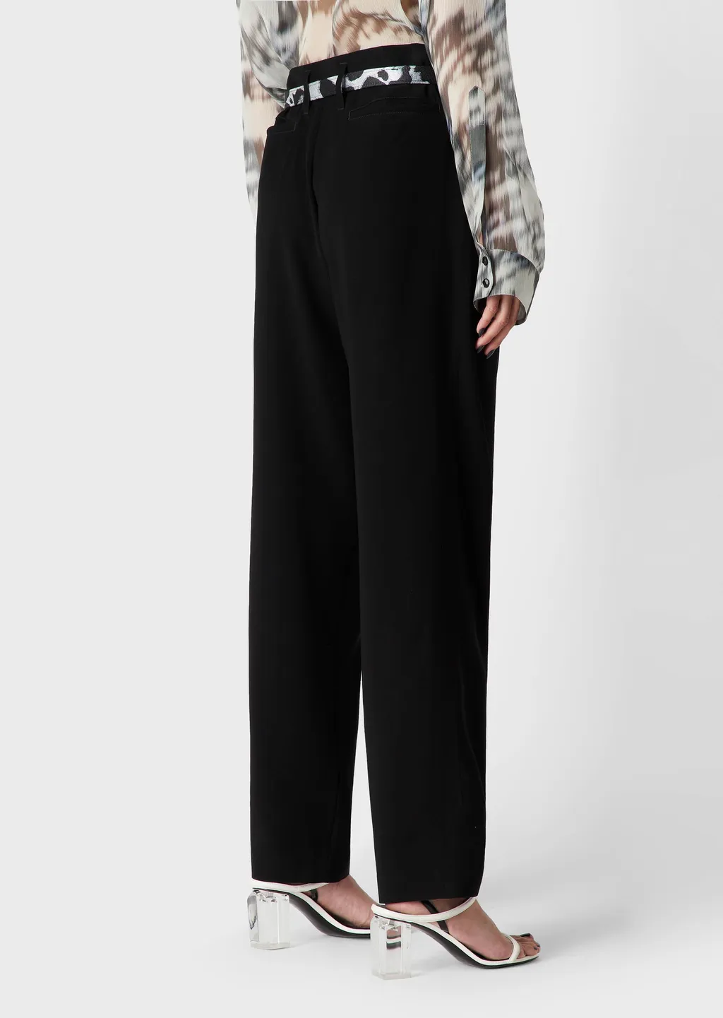 Belt Ring Casual Pants