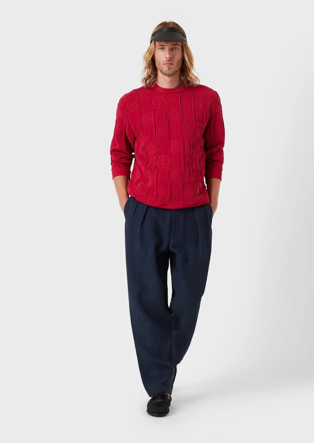 Full Body Logo Round Neck Sweater