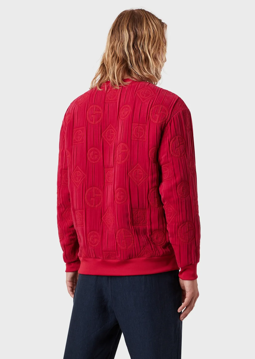 Full Body Logo Round Neck Sweater