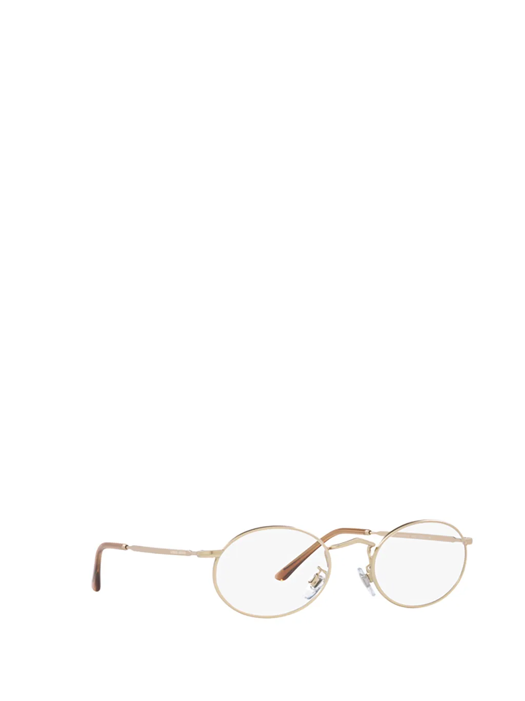 Metallic Round-Frame Glasses