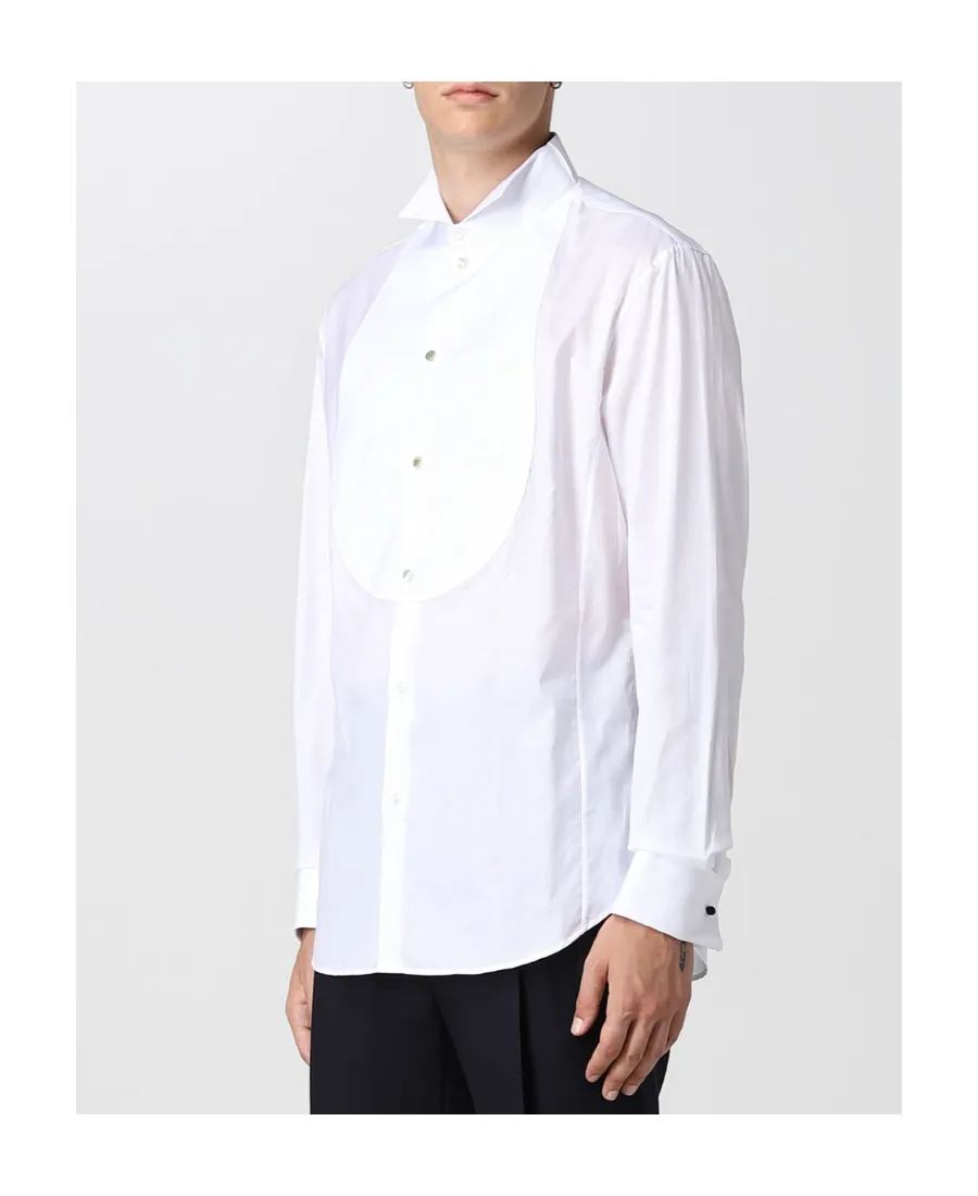 Long-Sleeved Cotton Shirt