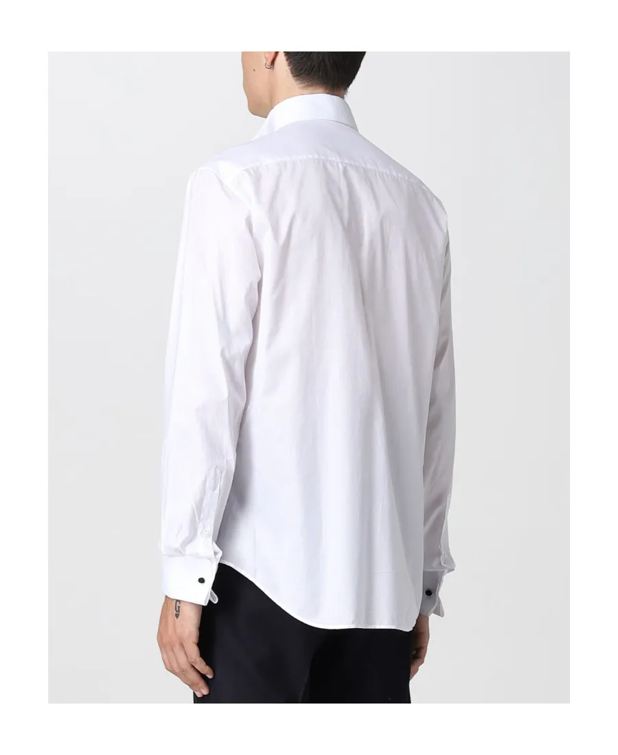 Long-Sleeved Cotton Shirt