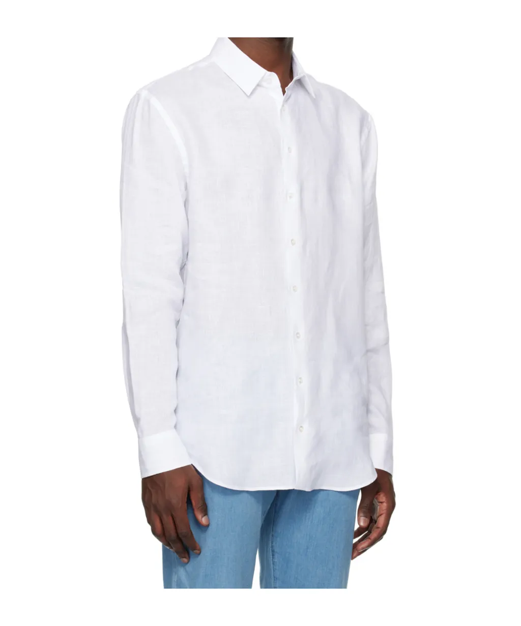 Button-Up Linen Shirt