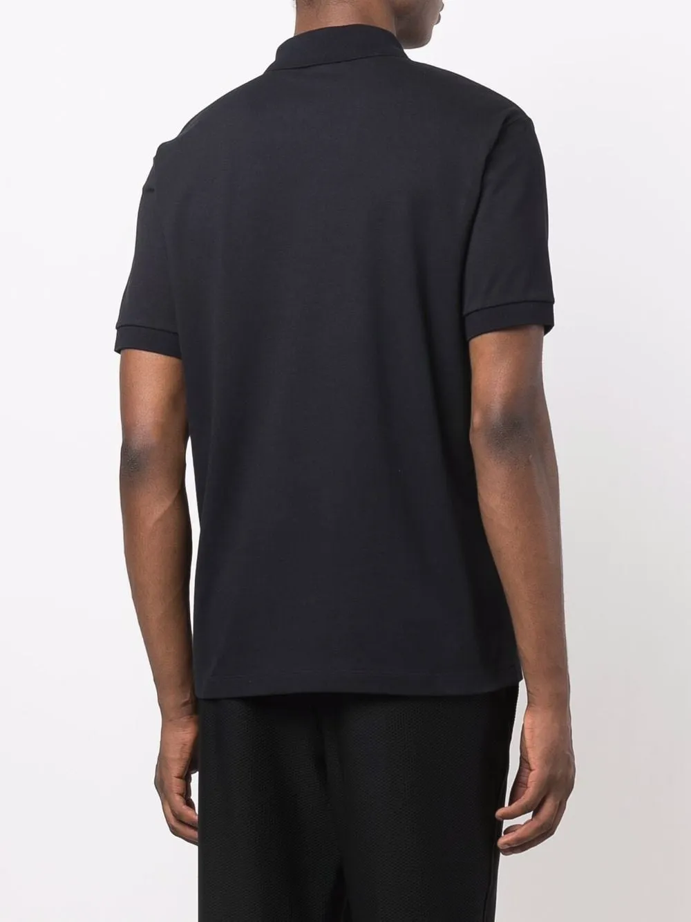Logo Embroidered Short-Sleeved Polo Shirt