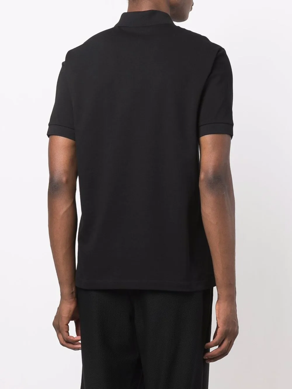 Logo Embroidered Short-Sleeved Polo Shirt